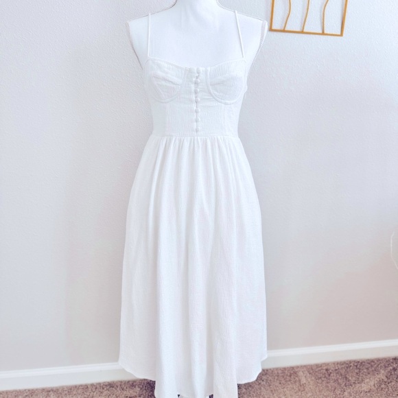 Astr the Label Ferreira Dress in White (Size Small) - Picture 5 of 6